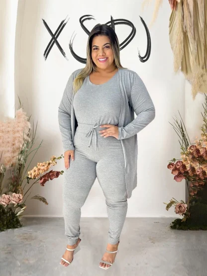 Classic Plus Size Coat Combo - Image 2