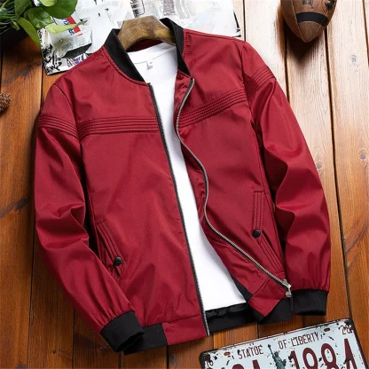 Street Chic Plus Size Varsity Jackets - Image 5