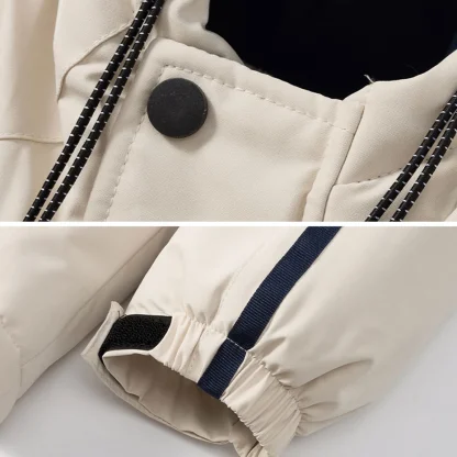 Plus Size Hooded Parka Coats - Image 5