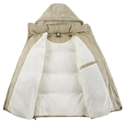 Warm Plus Size Puffer Coat - Image 3