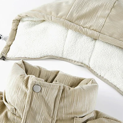 Warm Plus Size Puffer Coat - Image 6