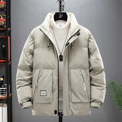 Padded Plus Size Parka Coats - Image 3