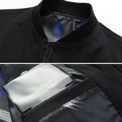 Cargo Plus Size Windbreaker Jacket - Image 6