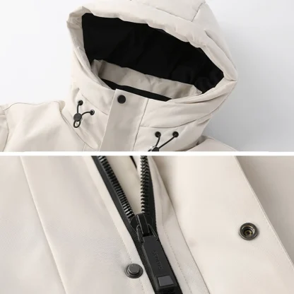 Warm Plus Size Down Coat - Image 5