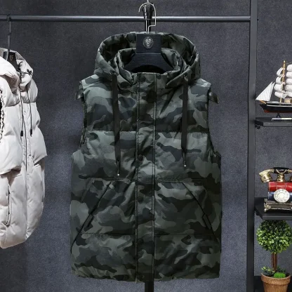 Camouflage Plus Size Vests - Image 2
