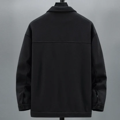 Casual Cargo Plus Size Jacket - Image 2