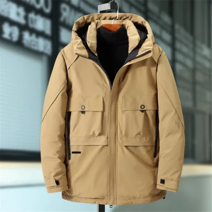 Warm Winter Plus Size Coat - Image 2
