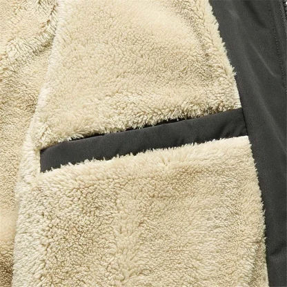 Zippered Plus Size Winter Jacket - Image 5