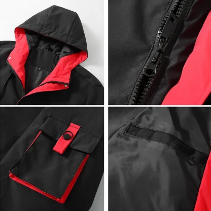 Hooded Long Style Plus Size Coat - Image 4