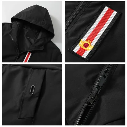 Hooded Long Style Plus Size Coat - Image 6