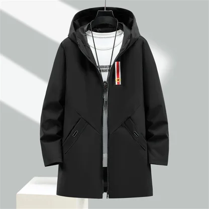 Hooded Long Style Plus Size Coat