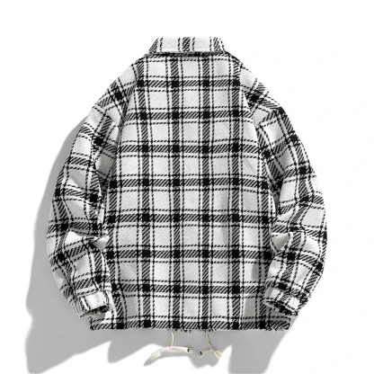 Casual Button Plus Size Jackets - Image 2