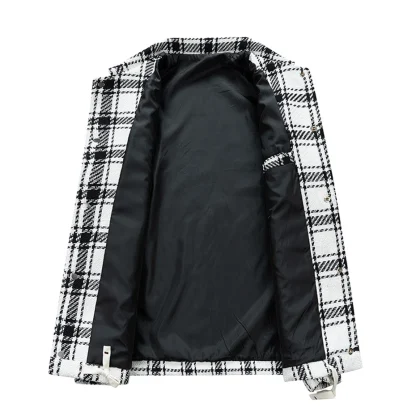 Casual Button Plus Size Jackets - Image 3