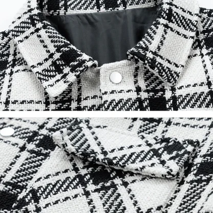 Casual Button Plus Size Jackets - Image 6