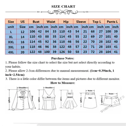 Plus Size Cardigan and Pants Set - Image 6