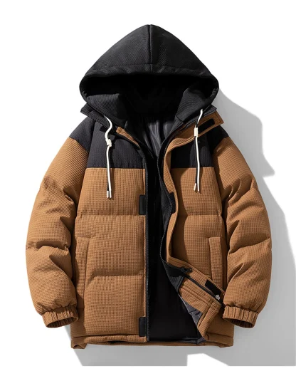 Thick Hooded Plus Size Parka Coats - Image 3