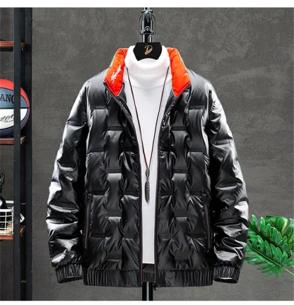 Stand Collar Plus Size Coat