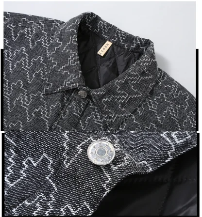 Vintage Style Plus Size Cargo Jacket - Image 3