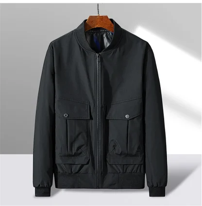 Cargo Plus Size Windbreaker Jacket