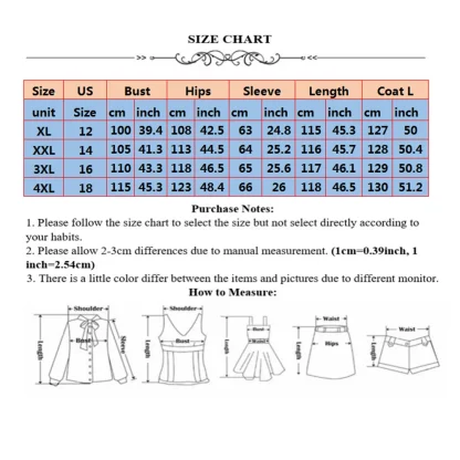 Plus Size Dress with Belt Coat - Image 6