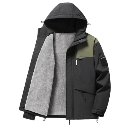 Stylish Windbreak Plus Size Coat